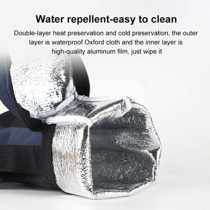 Insulation Pot Cup Set Hot Water Bottle Protective Cover Outdoor Picnic Travel Slung Fresh-keeping Cup Bag, 1.1 - 2L