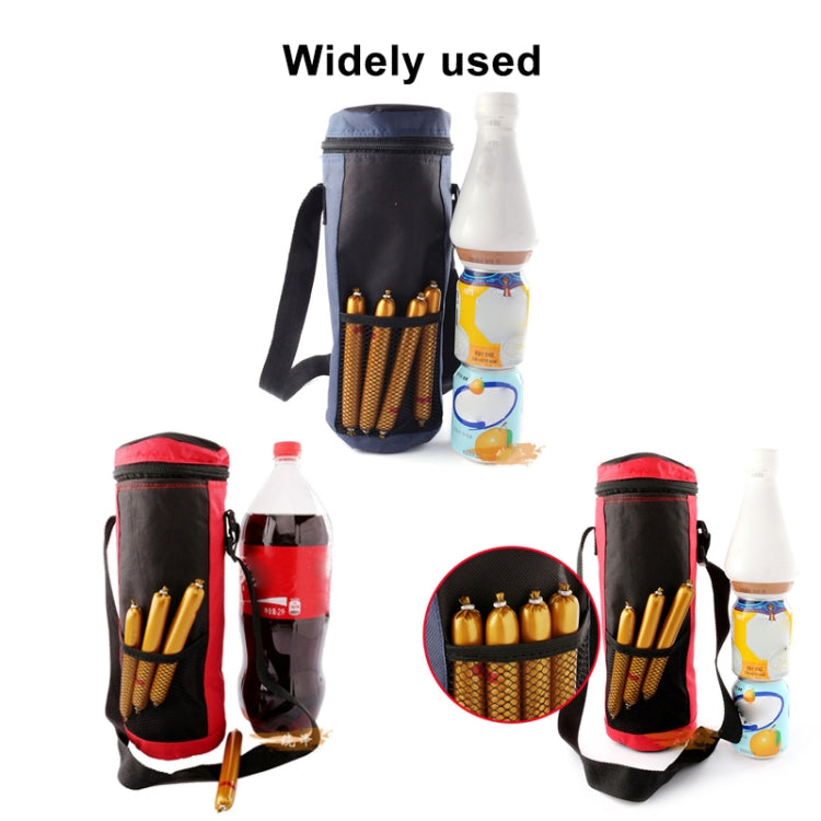 Insulation Pot Cup Set Hot Water Bottle Protective Cover Outdoor Picnic Travel Slung Fresh-keeping Cup Bag, 1.1 - 2L