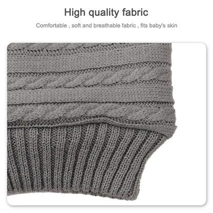Warm Soft Cotton Knitting Envelope Newborn Baby Sleeping Bag