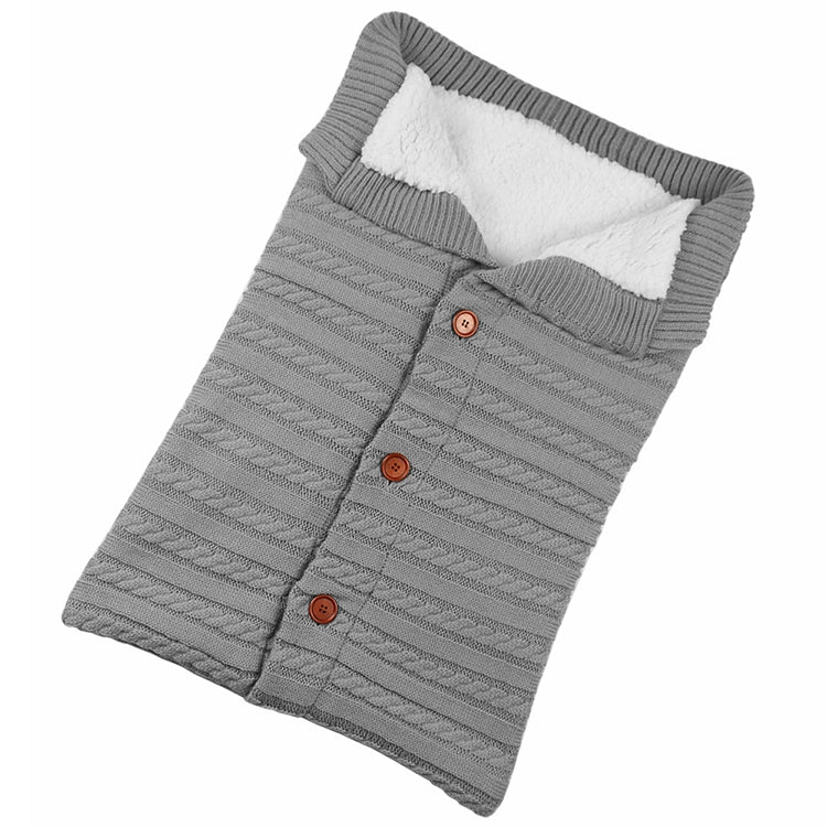 Warm Soft Cotton Knitting Envelope Newborn Baby Sleeping Bag