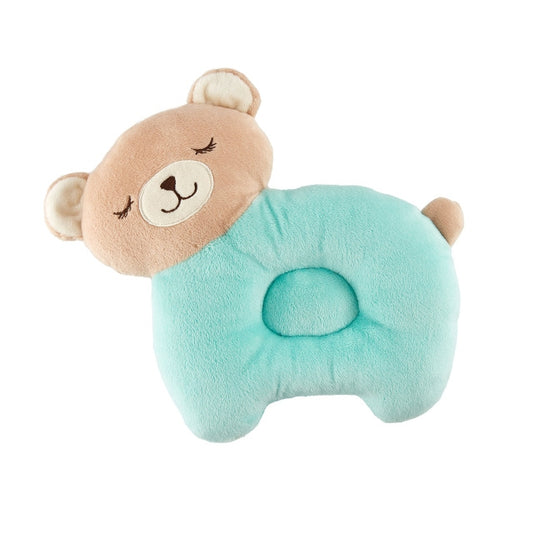 Baby Cartoon Cotton Head Protect Pillow Breathable Washable Bite-proof Headrest