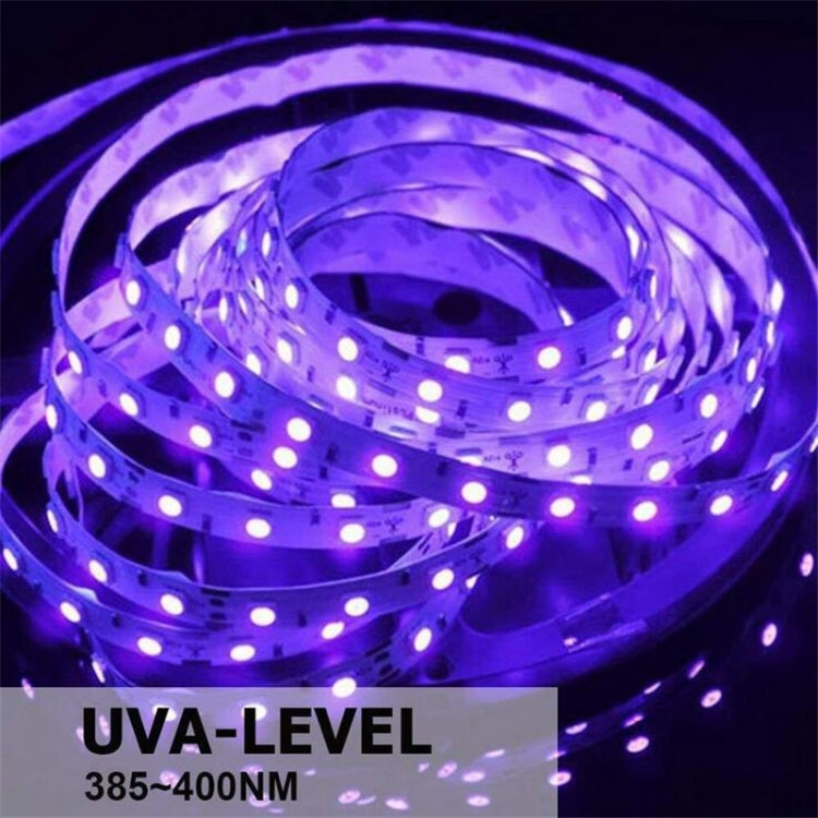 2835 SMD UV Purple Light Strip Epoxy LED Lamp Decorative Light Strip, Waterproof 5m, Waterproof 10m, Bare Board 5m, Bare Board 10m