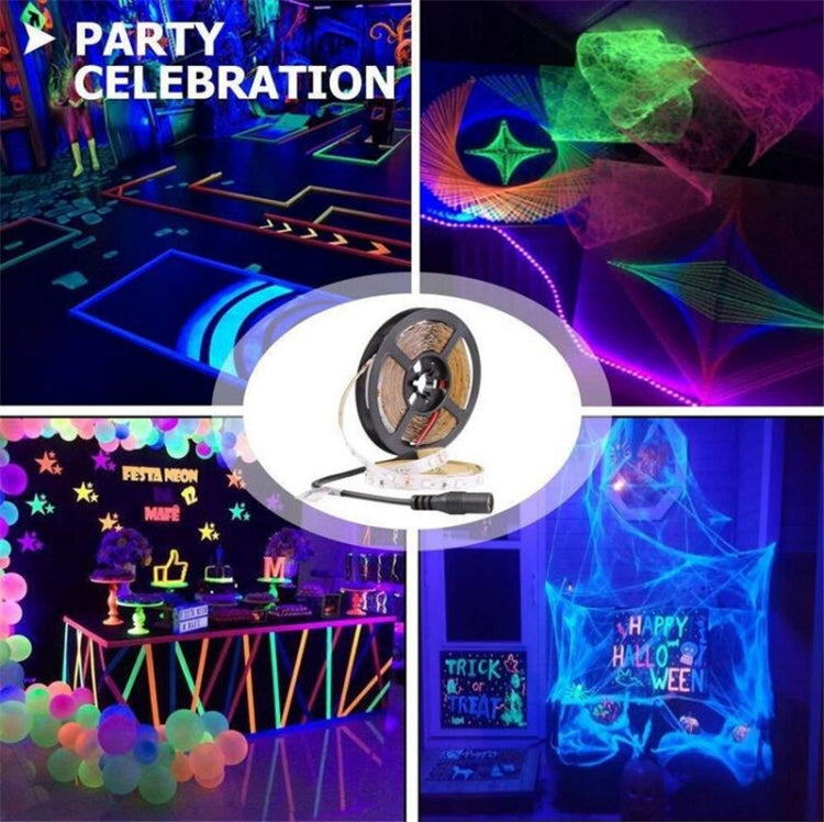 2835 SMD UV Purple Light Strip Epoxy LED Lamp Decorative Light Strip, Waterproof 5m, Waterproof 10m, Bare Board 5m, Bare Board 10m