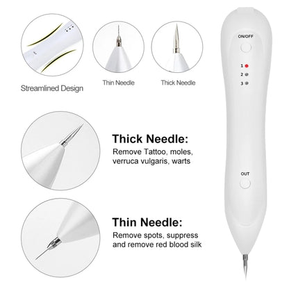 Dark Spot Remover USB Laser Plasma Pen Facial Freckle Wart Removal Beauty Care Device