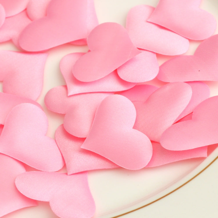 100pcs / Pack 3.5cm Wedding Supplies Love Hand Throw Flower Wedding Room Decoration Simulation Fake Petals