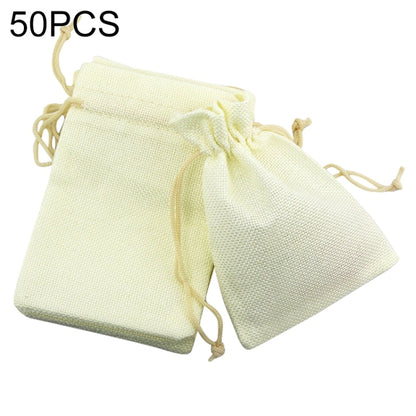 50 PCS Multi size Linen Jute Drawstring Gift Bags Sacks Wedding Birthday Party Favors Drawstring Gift Bags