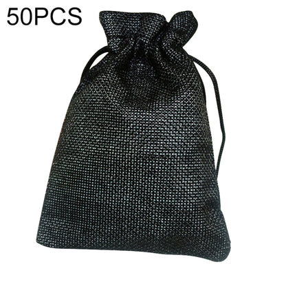 50 PCS Multi size Linen Jute Drawstring Gift Bags Sacks Wedding Birthday Party Favors Drawstring Gift Bags