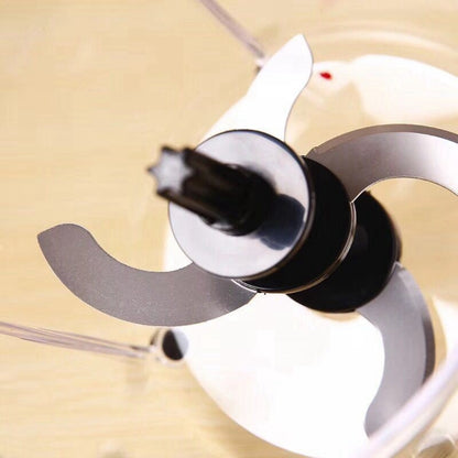 Portable Mixing Cup Electric Soy Milk Juicer Multi-function Cooking Machine Home Meat Grinder, Plastic Cup, Glass Cup