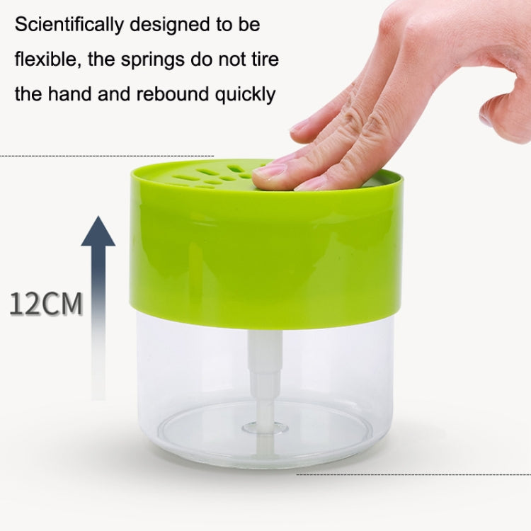 Kitchen Detergent Press Bottle Wipe Combination Dish Brush Soap Liquid Box