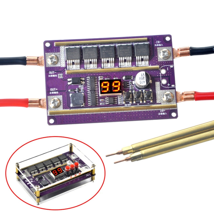 Lead-Acid Battery Version 12V Digital Display DIY Battery Spot Welding Machine Pen Control, Main Board, Lead-Acid Battery Version 6 Square Pen, Lead-Acid Battery Version 6 Square Pen With Case, Lead-Acid Battery Version 10 Square Pen�������������������...