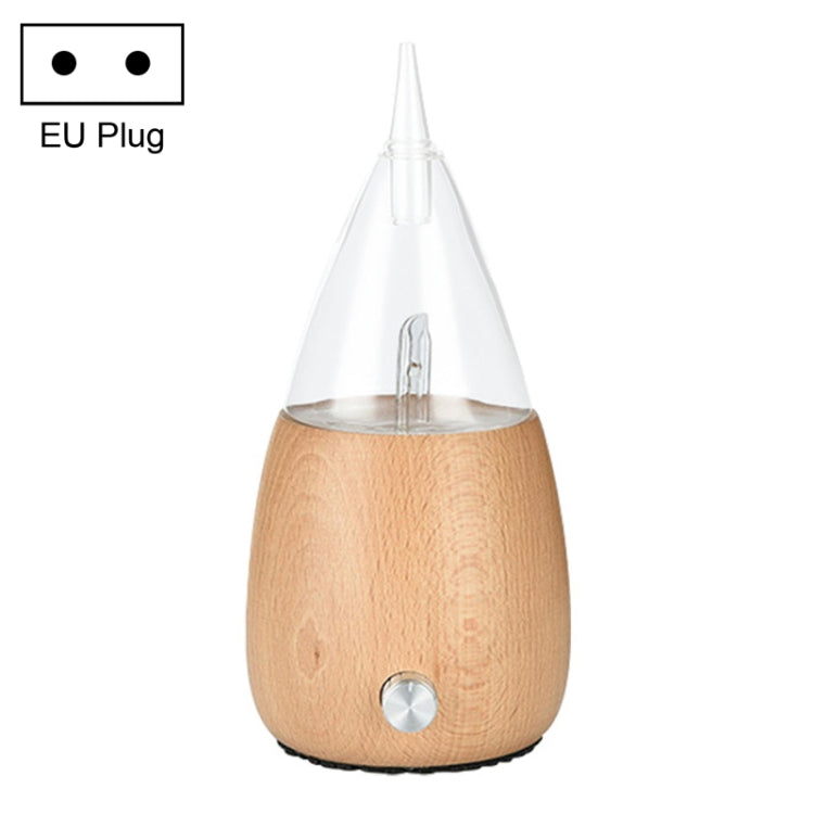 Waterless Diffuser Essential Oil Spray Wood Glass Aromatherapy Air Humidifier, AU Plug, UK Plug, EU Plug