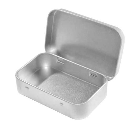 5 PCS Cigarette Paste Box Packaging Electronic Cigarette Silicone Iron Box Smoke Oil Silicone Iron Can, Iron Can