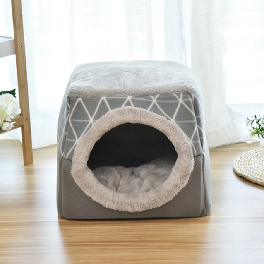 Cat Nest Capsule Four Seasons Universal Closed Cat Bed, L, XL