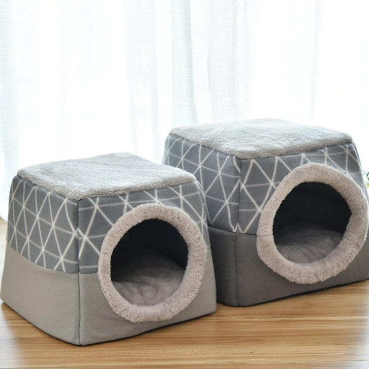 Cat Nest Capsule Four Seasons Universal Closed Cat Bed, L, XL