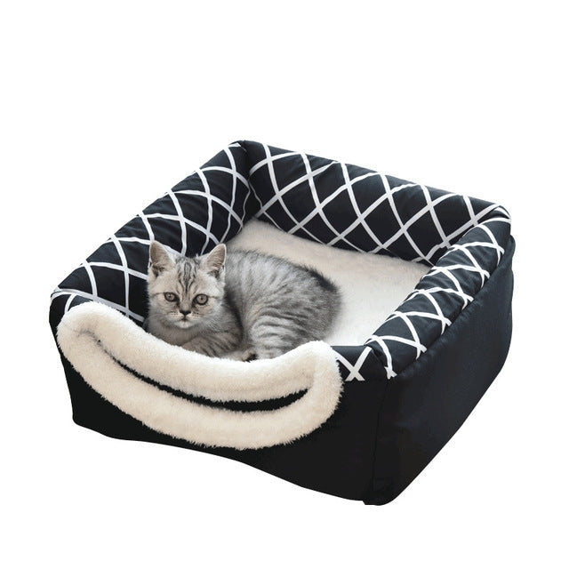 Cat Nest Capsule Four Seasons Universal Closed Cat Bed, L, XL