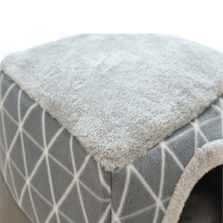 Cat Nest Capsule Four Seasons Universal Closed Cat Bed, L, XL
