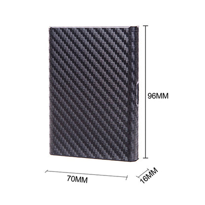 Aluminum Alloy Credit Card Bank Card Security Anti Magnetic Large Capacity Card Holder