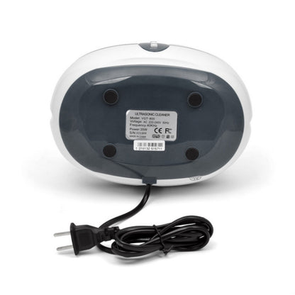 VGT-800 600ml Low Noise Vacuum Cleaner Ultrasonic Cleaner with SUS304 Tank for Home Jewelry Eyeglass Watch, UK Plug, EU Plug, US Plug