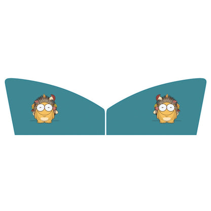 1 Pair Car Window Magnet Sunshade Curtain Heat Insulation Sun Block
