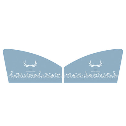 1 Pair Car Window Magnet Sunshade Curtain Heat Insulation Sun Block