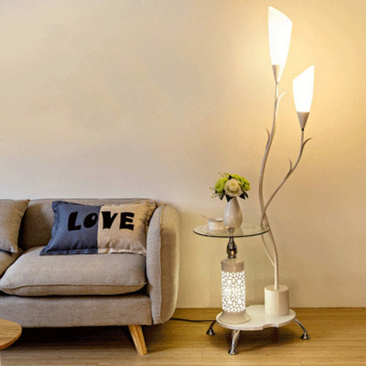 Storage Vertical Table Lamp Floor Lamp Coffee Table Living Room Bedroom Bedside Sofa, 8012