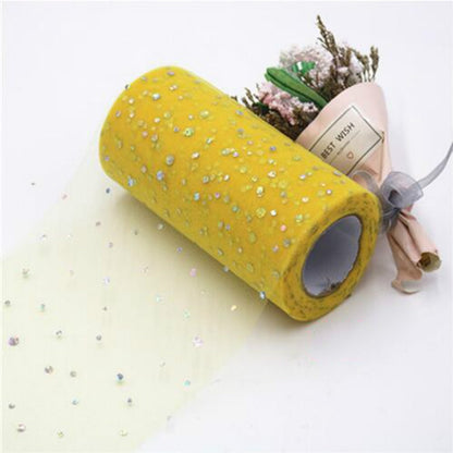 Tulle Roll 25 Yards 13cm Organza Laser Crafts Wedding Decoration Tulle Birthday Party Supplies, TBD0419813601A, TBD0419813601B, TBD0419813601C, TBD0419813601D, TBD0419813601E, TBD0419813601F, TBD0419813601G, TBD0419813601H, TBD0419813601I, TBD041981360...