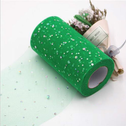 Tulle Roll 25 Yards 13cm Organza Laser Crafts Wedding Decoration Tulle Birthday Party Supplies, TBD0419813601A, TBD0419813601B, TBD0419813601C, TBD0419813601D, TBD0419813601E, TBD0419813601F, TBD0419813601G, TBD0419813601H, TBD0419813601I, TBD041981360...