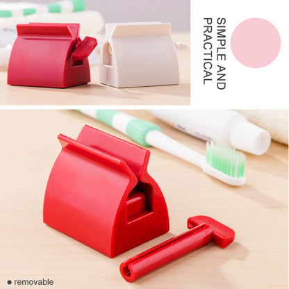 Anya Toothpaste Facial Cleanser Hand Cream Automatic Squeezer Bathroom Supplies, S 5.2x3.9x4.1cm