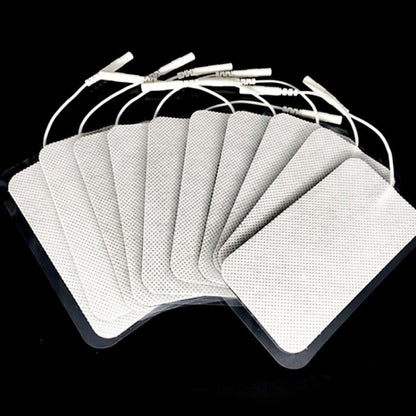 6x9cm Non-woven Foam Self-adhesive Physiotherapy Electrode, 2.0mm Hole, 2.5mm Hole
