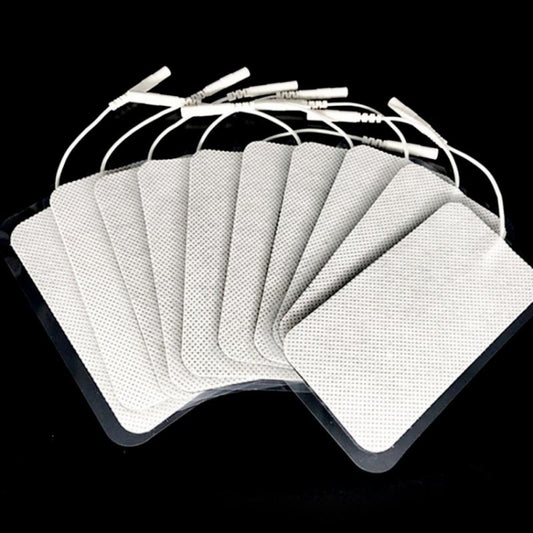 6x9cm Non-woven Foam Self-adhesive Physiotherapy Electrode, 2.0mm Hole, 2.5mm Hole