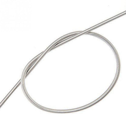 Kitchen Water Pipe Cleaning Brush Stainless Steel Cleaning Brush Spring Long Hair Brush