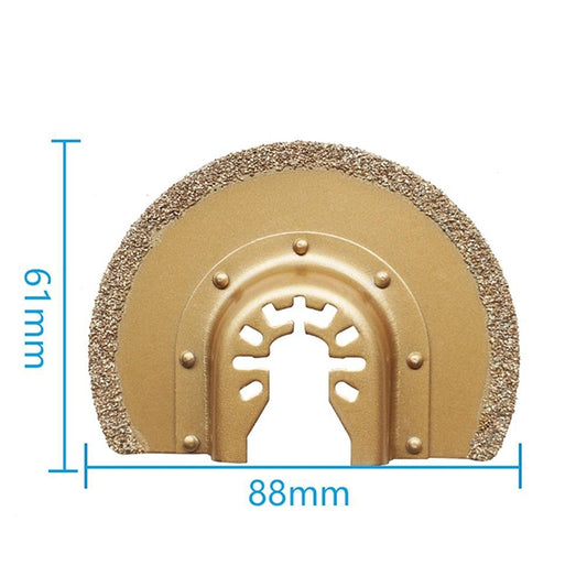 Multi-Purpose Treasure Accessories Power Tool Accessories Multi-Function Tool Blade Saw Blade Carbide Saw Blade, Large Semicircular, Semi-circular, Polishing Blade, Shaped, Finger