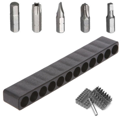 4 PCS Hex Shank Batch Head Storage And Storage Card Holder, 6-Hole, 10-Hole, 12-Hole
