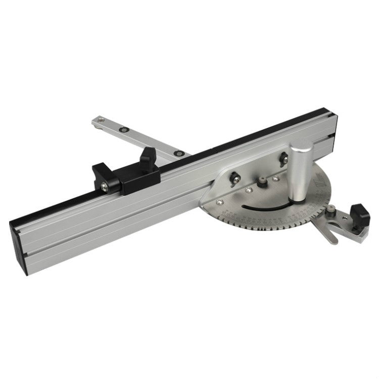 Woodworking Pusher Slide Ruler Woodworking Table Saw Measuring Tool, Single Tenon, Aluminum Handle, Copper Handle, Aluminum Handle + Tenon, Aluminum Handle + Tenon + Limit, Copper Handle + Tenon + Limit, Aluminum Handle + 450mm ＋ Limit�����������������...