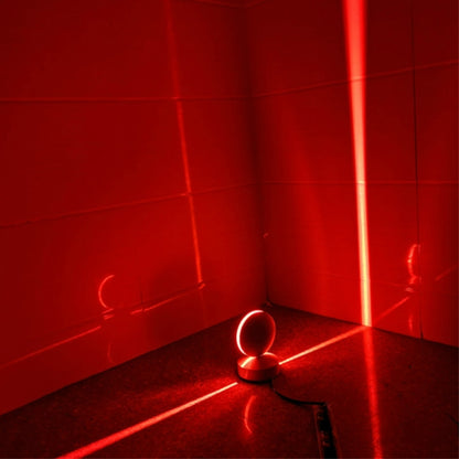 LED Door Frame Corridor Window Wall Spotlight, White, Semicircle