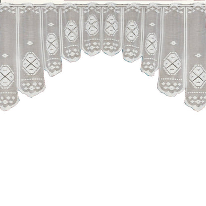 White Translucent Coffee Curtain Tulle Lace Sheer Warp Knitted Jacquard Curtains Bedroom Curtains, Lower Curtain, Upper Curtain, Upper And Lower Curtain