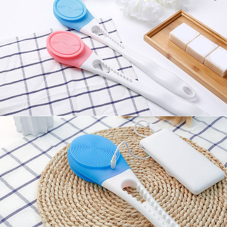 Electric Adjuatable Bath SPA Massage Rub Bath Full Automatic Bath Rub Back Rrush Long Handle Bath Brush, 45.8cmx8.5cmx4cm