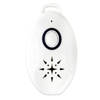 Mini Portable Outdoor Ultrasonic Repellent Anti-insect Anti-mouse for Camping Outdoor Activities, Mini Insect Repellent White