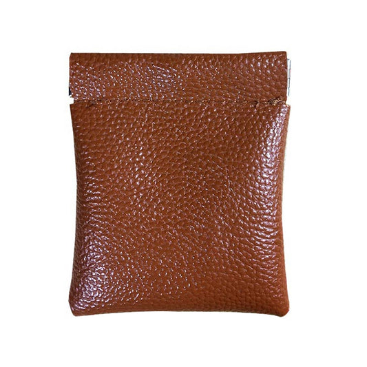 Fashion Solid Color PU Leather Coin Purse Women Men Small Mini Short Wallet Money Bags