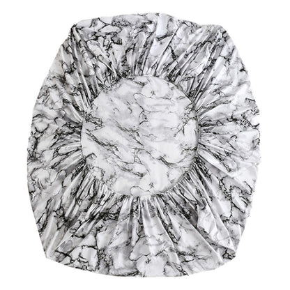 Marble Pattern Bed Dust Cover Mattress Protective Case Fitted Sheet Cover Bedclothes