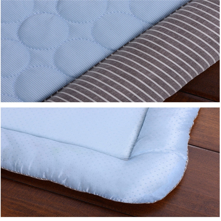 Summer Ice Silk Nest Pads Small and Medium-sized Multifunctional Cool Pet Nest Dog Cat Pad, S, M, L