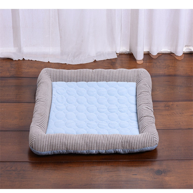 Summer Ice Silk Nest Pads Small and Medium-sized Multifunctional Cool Pet Nest Dog Cat Pad, S, M, L