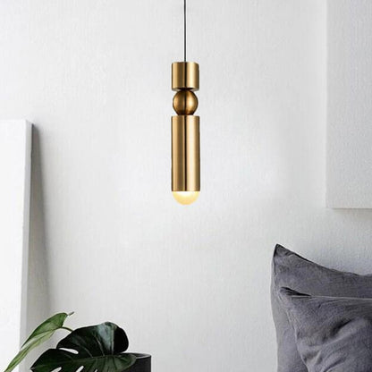 Bar Counter Modern Restaurant Bedroom Bedside Creative Personality Simple Small Chandelier, Single Head Black, Single Head Brass, Single Head Silver, Three-head Combination Black, Three-head Combination Brass, Three-head Combination Sliver