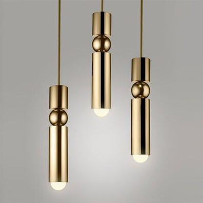 Bar Counter Modern Restaurant Bedroom Bedside Creative Personality Simple Small Chandelier, Single Head Black, Single Head Brass, Single Head Silver, Three-head Combination Black, Three-head Combination Brass, Three-head Combination Sliver