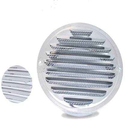 External Wall Stainless Steel Flat Head Rain and Insect Proof Bird Hood, 70mm, 80mm, 00mm, 120mm, 150mm, 180mm, 200mm