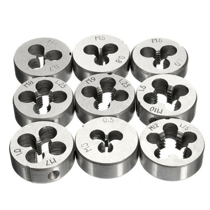Hand Die Model Tap Tap Die Set Manual Tapping Drill Thread Hole, 20 In 1, 40 In 1