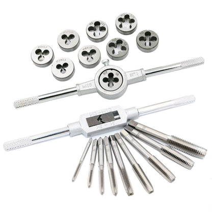 Hand Die Model Tap Tap Die Set Manual Tapping Drill Thread Hole, 20 In 1, 40 In 1