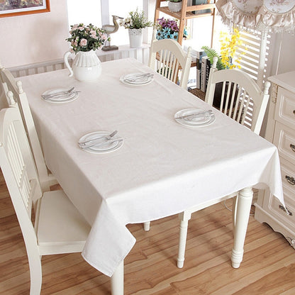 Linen Cotton Thicken Tablecloth Hem Splice Washable Coffee Dinner Table Cloth for Wedding Banquet, 90x90cm, 100x140cm, 140x140cm, 140x160cm, 140x180cm, 140x200cm, 140x220cm, 140x250cm, 100x160cm, 90x140cm, 130x180cm, 120x120cm, 120x160cm