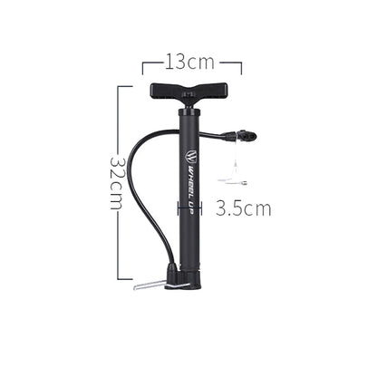 WHEEL UP Mini Portable Bicycle High-pressure Pump Household Manual Pump