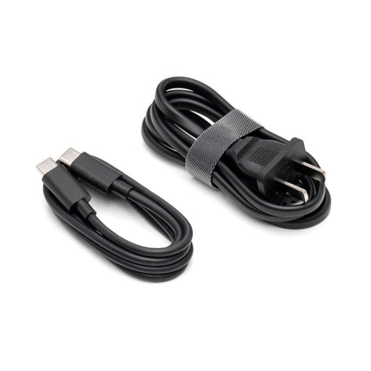 شاحن سطح المكتب الأصلي DJI بقوة 100 وات مع واجهتي إخراج USB-C، شاحن سطح المكتب بقوة 100 وات